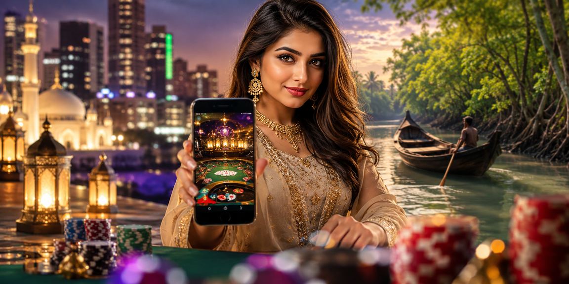 ঢাকায় ঈদ উৎসবে মোবাইলে 399b ক্যাসিনো খেলছেন একজন খেলোয়াড়