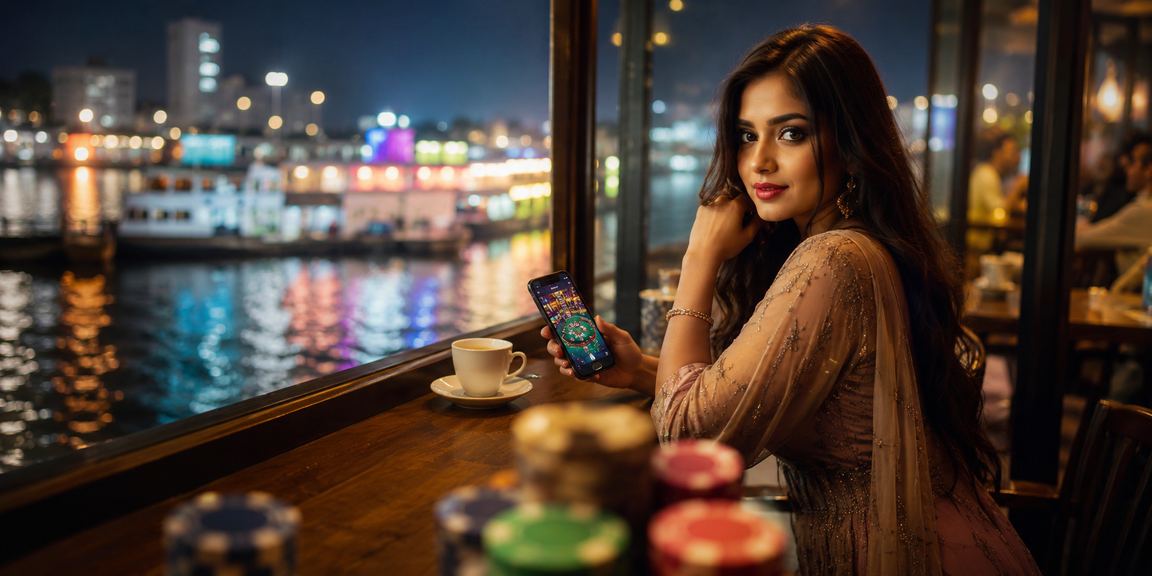 নারায়ণগঞ্জে দায়িত্বশীল মোবাইল ক্যাসিনো ব্যবহার করছেন একজন প্রাপ্তবয়স্ক বাংলাদেশি মডেল