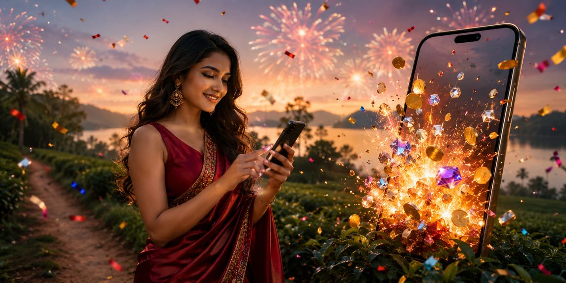 রাঙামাটির চা বাগানে নিবন্ধন বোনাস পুরস্কার পাচ্ছেন একজন খেলোয়াড়